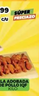 Merco Ala adobada de pollo iqf oferta