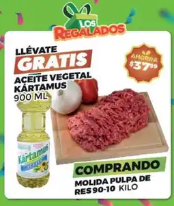 Merco Kartamus - aceite vegetal / molida pulpa de res 90-10 oferta
