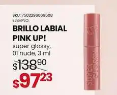 Woolworth Pink up! - brillo labial oferta