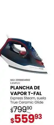 T-fal - plancha de vapor