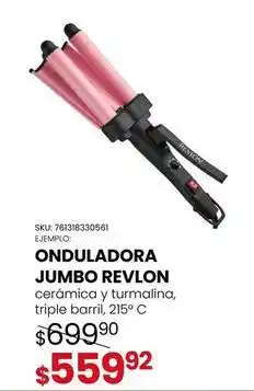 Woolworth Revlon - onduladora jumbo oferta