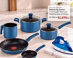 DelSol T-fal - bateria de cocina oferta