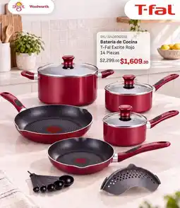 DelSol T-fal - batería de cocina oferta