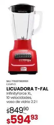Woolworth T-fal - licuadora oferta