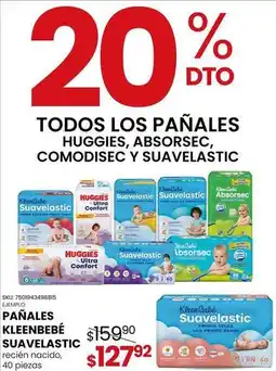Woolworth Suavelastic - panales kleenbebe oferta