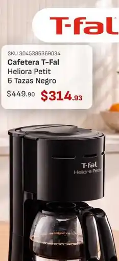 DelSol T-fal - cafetera oferta