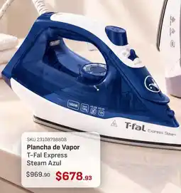 DelSol T-fal - plancha de vapor oferta