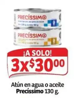 Soriana Mercado Precíssimo Atún en agua o aceite oferta