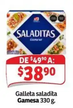 Soriana Mercado GAMESA galleta saladita oferta