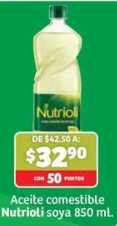 Soriana Mercado Nutrioli Aceite comestible soya oferta