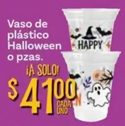 Soriana Mercado Vaso de plástico Halloween oferta