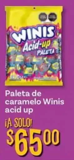 Soriana Mercado Winis paleta de caramelo acid up oferta