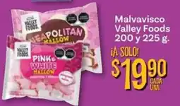 Soriana Mercado Valley Foods Malvavisco oferta
