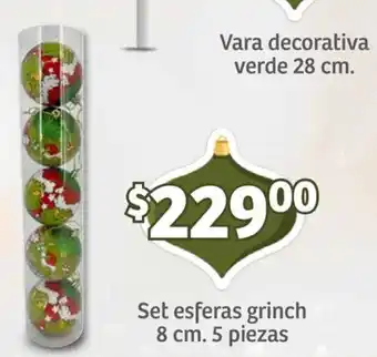 Set esferas grinch