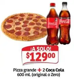 Soriana Mercado Coca Cola Pizza grande oferta