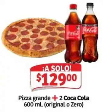 Coca Cola Pizza grande