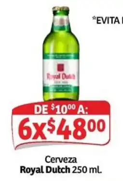 Soriana Mercado Royal Dutch Cerveza oferta