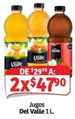 Soriana Mercado Del Valle Jugos oferta