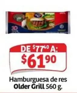 Soriana Mercado Older Grill Hamburguesa de res oferta