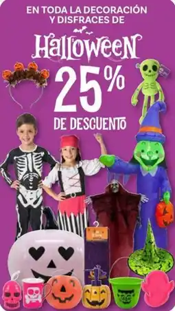 Soriana Mercado Halloween oferta
