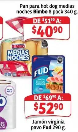 Soriana Mercado Bimbo medias noches oferta