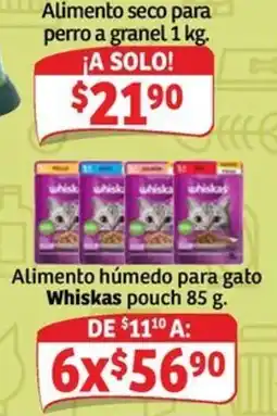 Soriana Mercado Whiskas Alimento húmedo para gato oferta