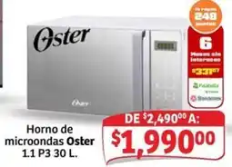 Soriana Mercado Oster Horno de microondas oferta
