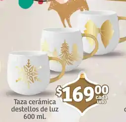 Soriana Mercado Taza cerámica destellos de luz oferta