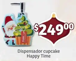 Soriana Mercado Happy Time Dispensador cupcake oferta