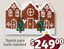 Soriana Mercado Tapete para baño navidad oferta