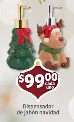 Soriana Mercado Dispensador de jabón navidad oferta