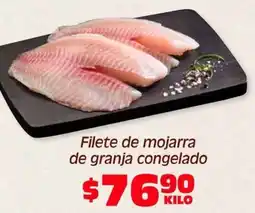 Soriana Híper Filete de mojarra de granja congelado oferta