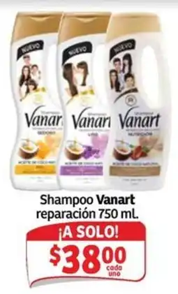 Soriana Mercado Vanart Shampoo reparación oferta