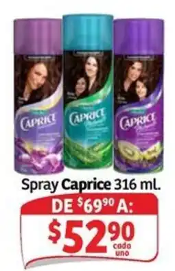 Soriana Mercado Caprice Spray oferta
