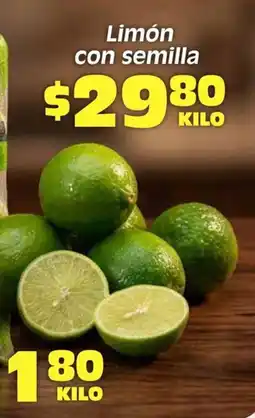 Soriana Híper Limón con semilla oferta
