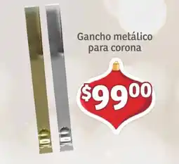 Soriana Mercado Gancho metálico para corona oferta
