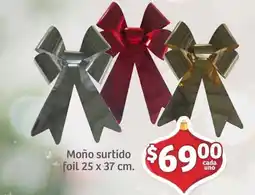 Soriana Mercado Moño surtido foil oferta