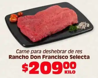 Rancho Don Francisco Selecta Carne para deshebrar de res