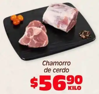 Soriana Híper Chamorro de cerdo oferta