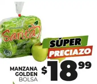 Merco Sarita - manzana golden bolsa oferta