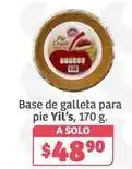 Soriana Híper Solo - base de galleta para pie oferta
