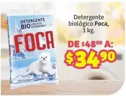 Soriana Híper Foca - detergente biológico oferta