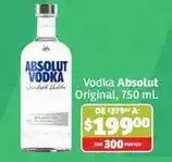 Soriana Híper Absolut - vodka original oferta
