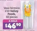 Soriana Híper Valley foods - vaso térmico #10 oferta