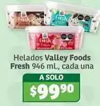 Soriana Híper Valley foods - helados fresh oferta