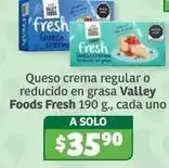 Soriana Híper Valley foods - queso crema oferta