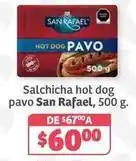 Soriana Híper San rafael - salchicha hot dog pavo oferta