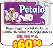 Soriana Híper Jumbo - papel higi uevo petalo ultra oferta