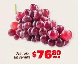 Soriana Híper Uva roja sin semilla oferta