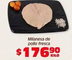 Soriana Híper Fresca - milanesa de pollo fresca oferta